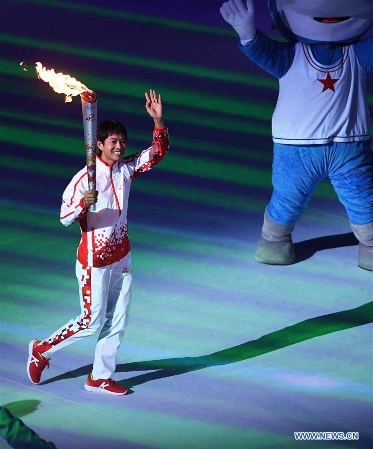 (SP)CHINA-WUHAN-7TH MILITARY WORLD GAMES-OPENING CEREMONY