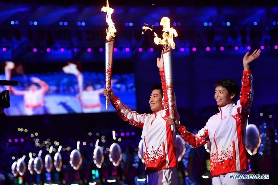 (SP)CHINA-WUHAN-7TH MILITARY WORLD GAMES-OPENING CEREMONY