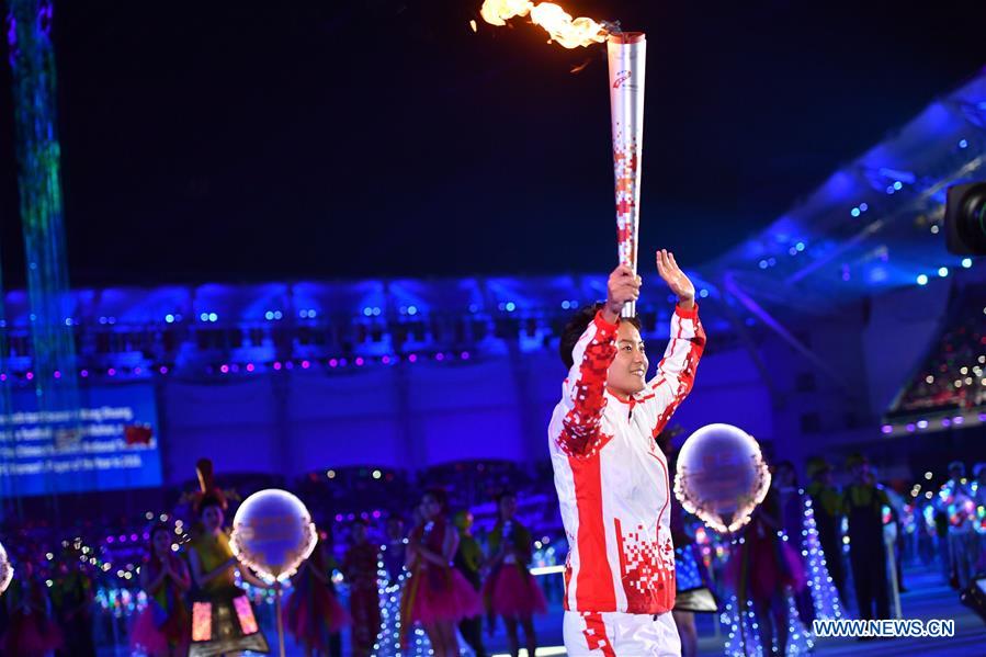 (SP)CHINA-WUHAN-7TH MILITARY WORLD GAMES-OPENING CEREMONY