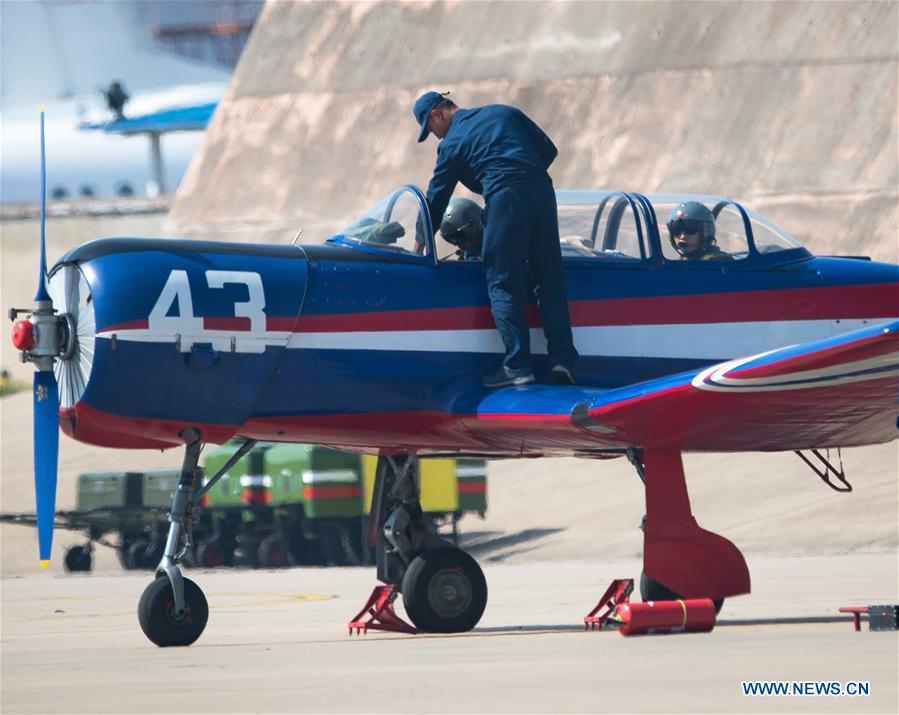 (SP)CHINA-WUHAN-7TH MILITARY WORLD GAMES-AERONAUTICAL PENTATHLON-FLYING CONTEST