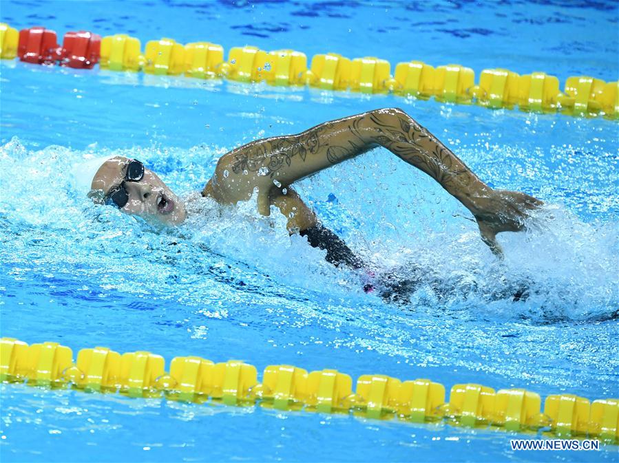 (SP)CHINA-WUHAN-7TH MILITARY WORLD GAMES-SWIMMING-WOMEN'S 400M INDIVIDUAL MEDLEY FINAL(CN)