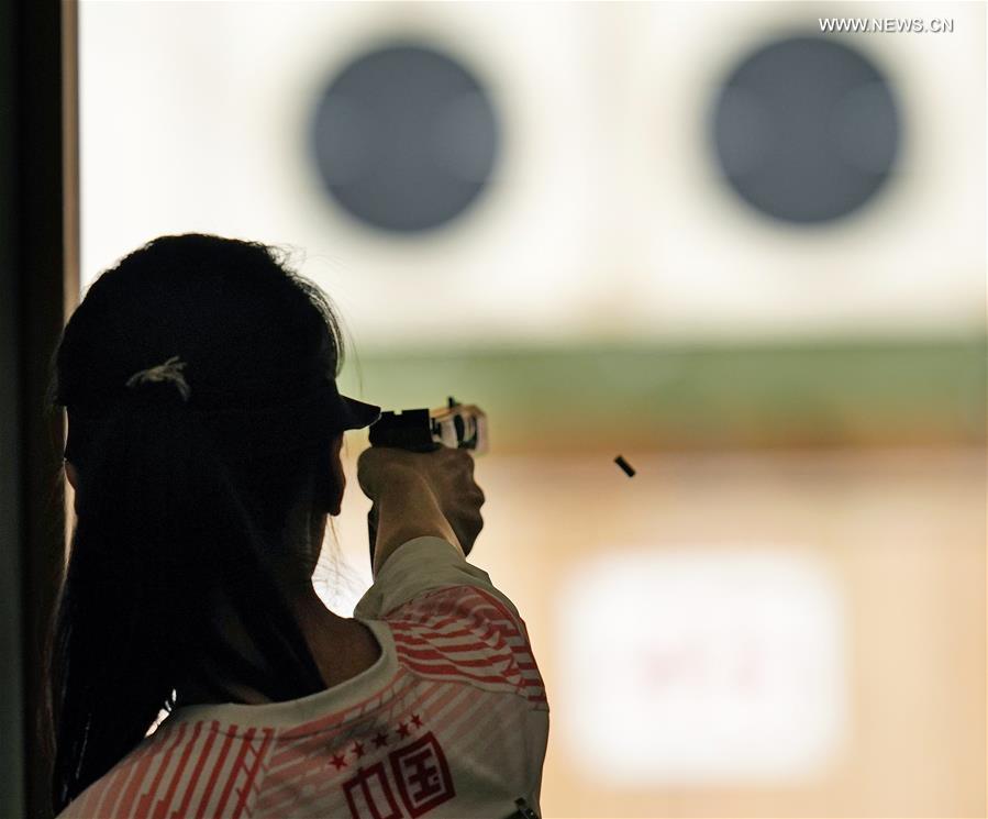 (SP)CHINA-WUHAN-7TH MILITARY WORLD GAMES-SHOOTING