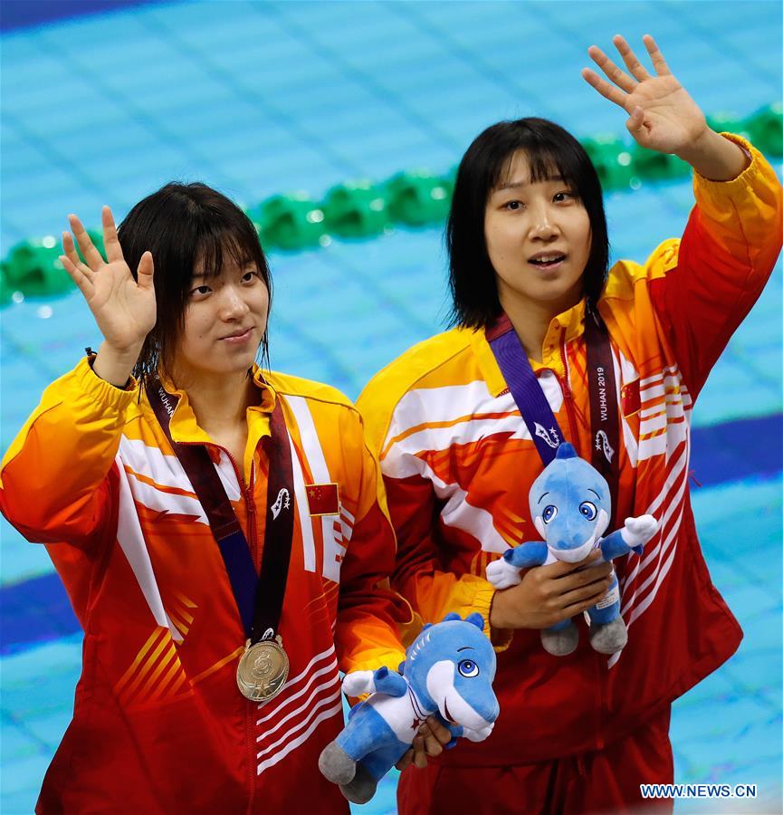 (SP)CHINA-WUHAN-7TH MILITARY WORLD GAMES-LIFESAVING