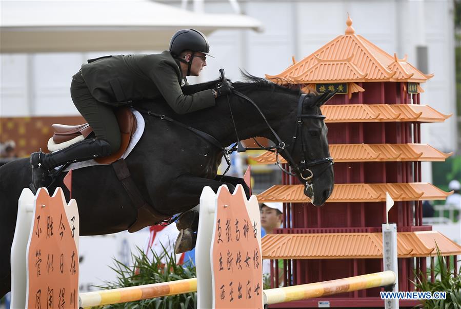 (SP)CHINA-WUHAN-7TH MILITARY WORLD GAMES-EQUESTRIAN