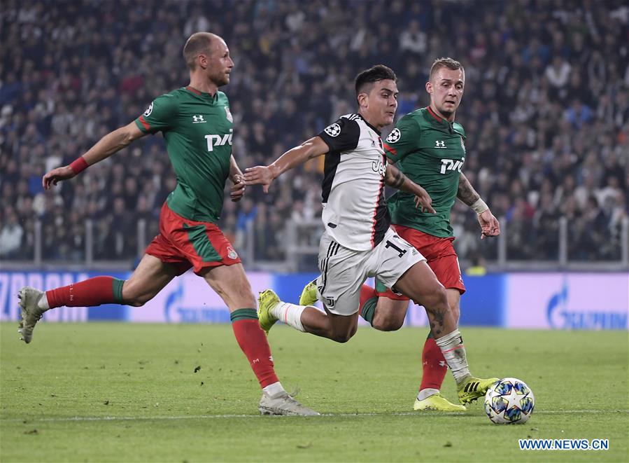 (SP)ITALY-TURIN-SOCCER-UEFA CHAMPIONS LEAGUE-JUVENTUS VS LOKOMOTIV MOSCOW