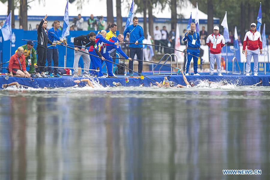 (SP)CHINA-WUHAN-7TH MILITARY WORLD GAMES-OPEN WATER