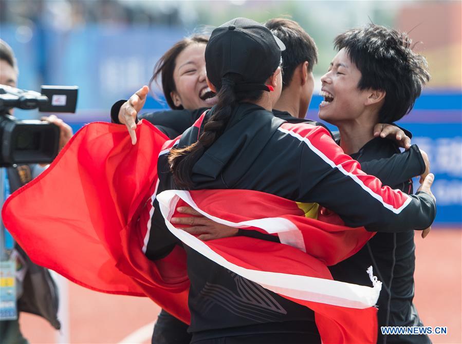 (SP)CHINA-WUHAN-7TH MILITARY WORLD GAMES-MILITARY PENTATHLON