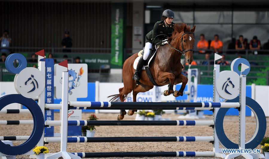 (SP)CHINA-WUHAN-7TH MILITARY WORLD GAMES-MODERN PENTATHLON