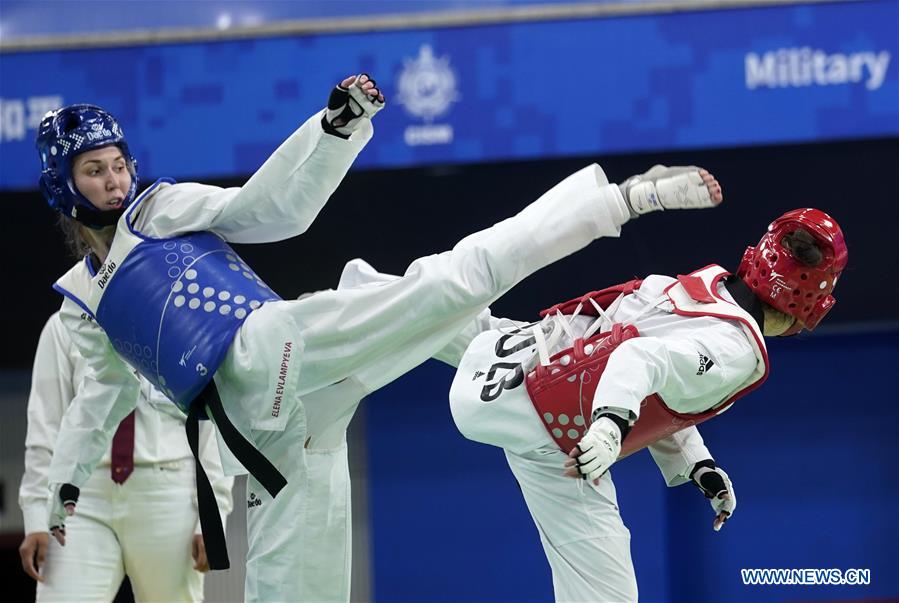 (SP)CHINA-WUHAN-7TH MILITARY WORLD GAMES-TAEKWONDO