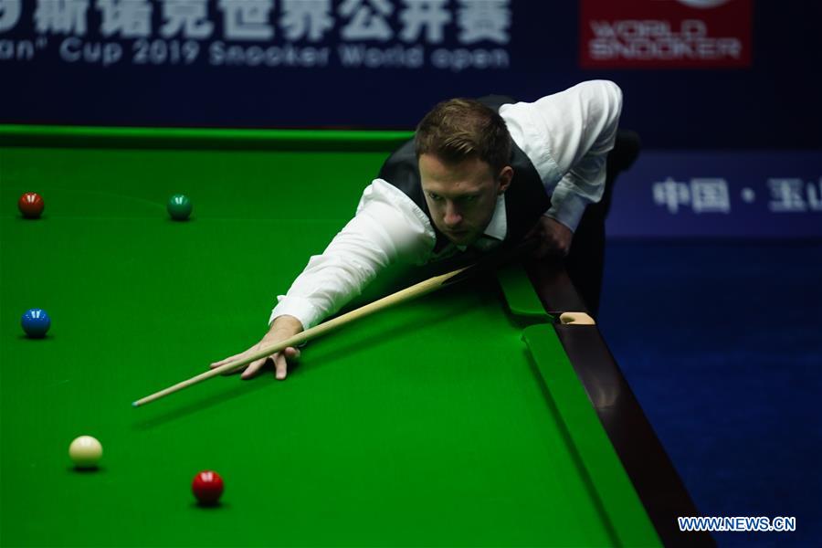 (SP)CHINA-YUSHAN-SNOOKER-WORLD OPEN(CN)