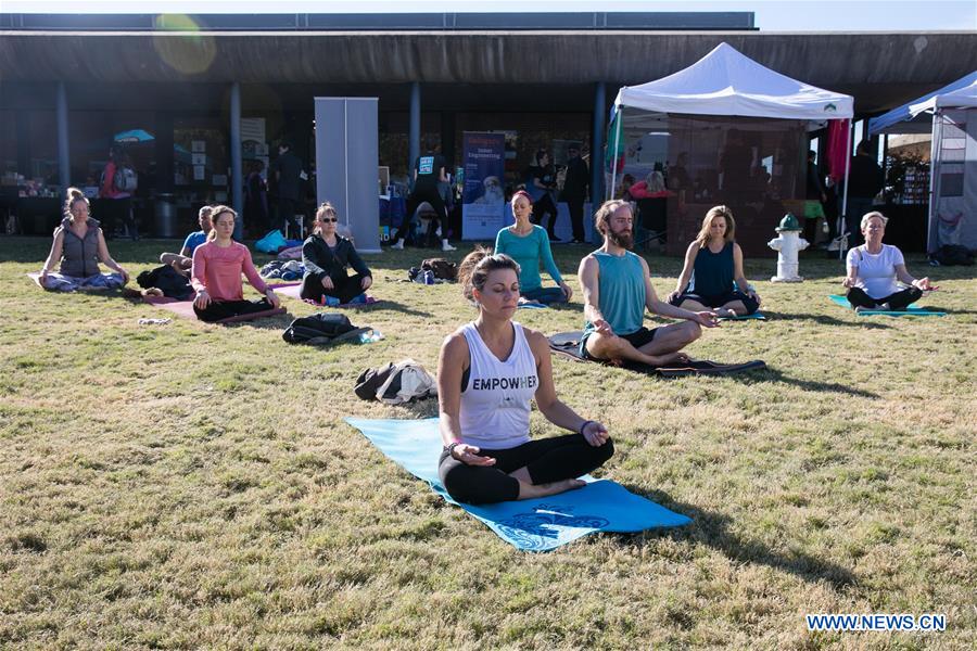 U.S.-DALLAS-YOGA FESTIVAL