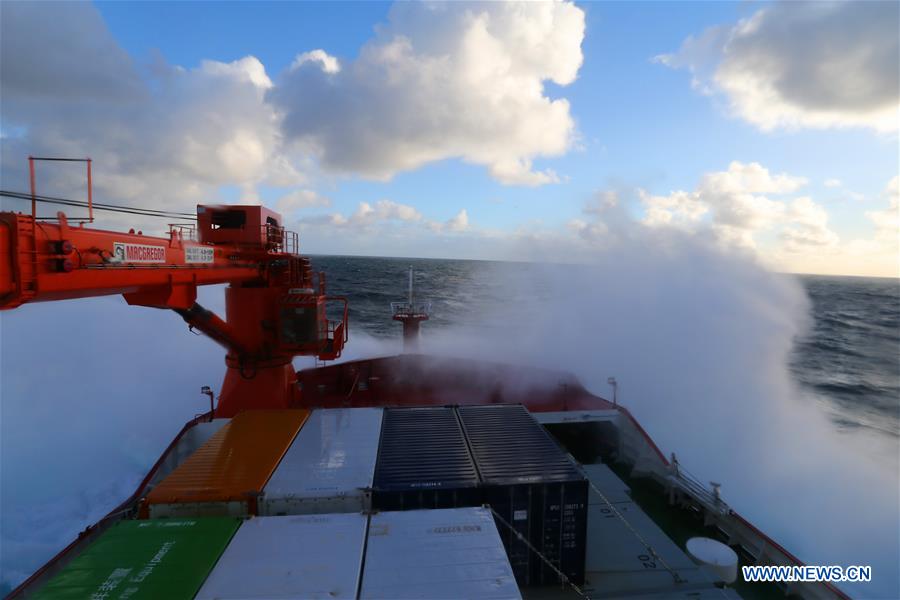 (EyesonSci) CHINA-XUELONG 2-ANTARCTIC RESEARCH EXPEDITION-WESTERLIES