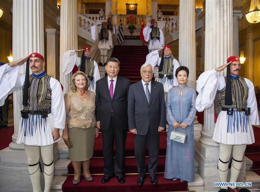 GREECE-ATHENS-CHINESE PRESIDENT-WELCOME BANQUET