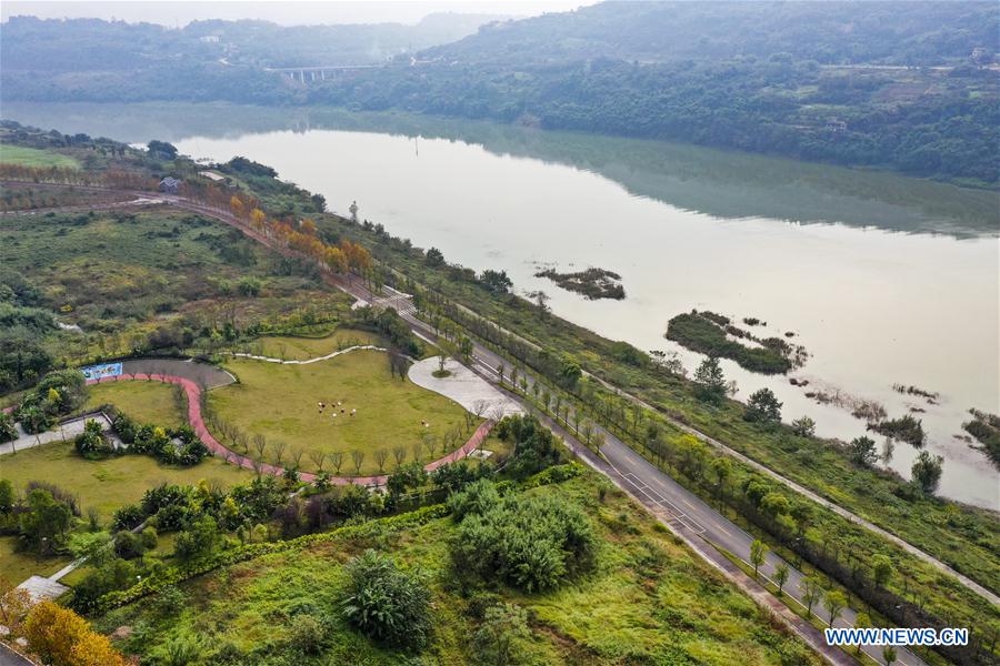 CHINA-CHONGQING-GUANGYANG ISLE-WINTER SCENERY (CN)