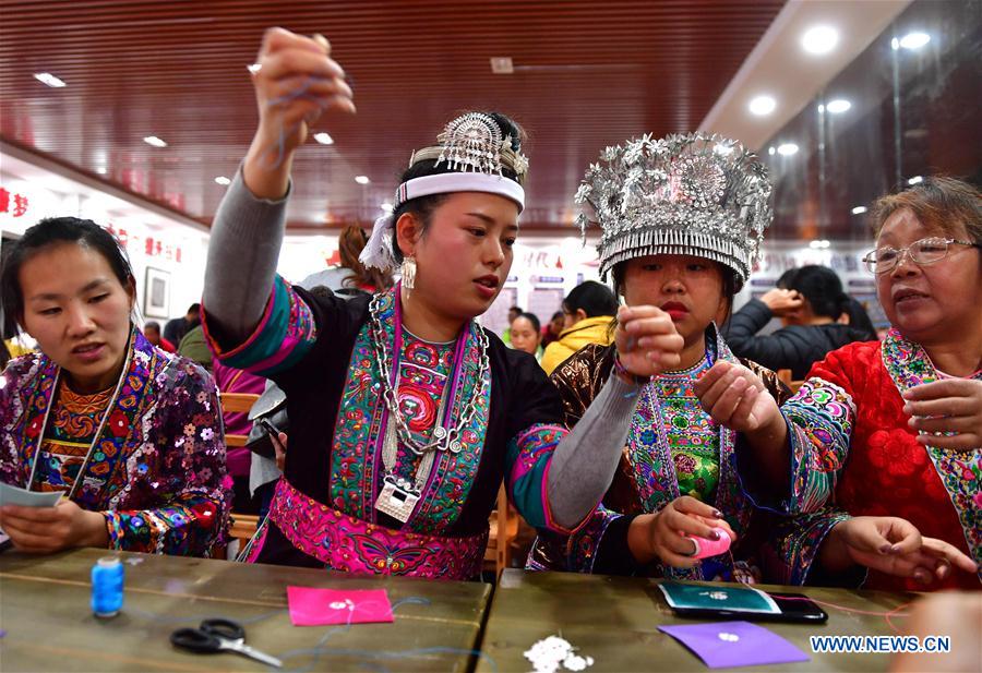 CHINA-GUANGXI-RONGSHUI-EMBROIDERY-POVERTY RELIEF (CN)