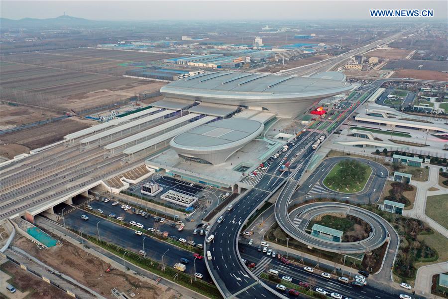 CHINA-SHANDONG-OLD REVOLUTIONARY BASE-HIGH-SPEED RAIL (CN)