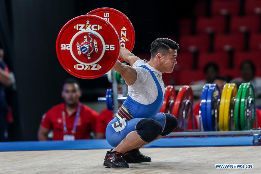 (SP)PHILIPPINES-QUEZON CITY-SEA GAMES-WEIGHTLIFTING