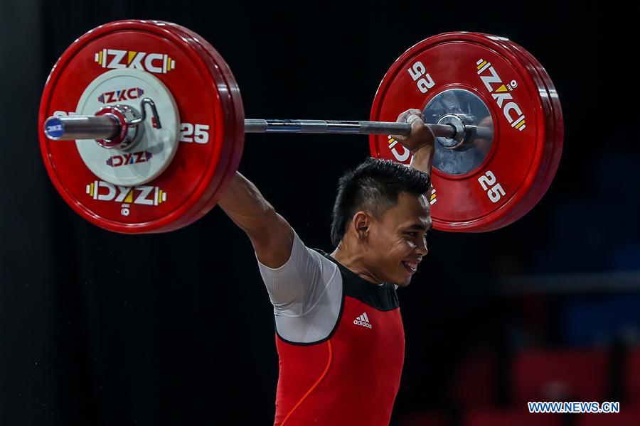 (SP)PHILIPPINES-QUEZON CITY-SEA GAMES-WEIGHTLIFTING