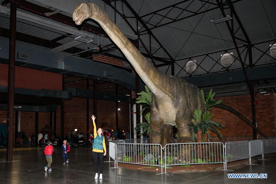 U.S.-TEXAS-DALLAS-JURASSIC QUEST EXHIBITION