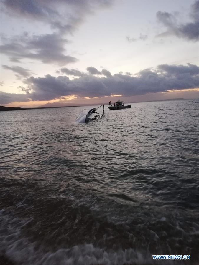 TURKEY-LAKE VAN-MIGRANT BOAT CAPSIZED