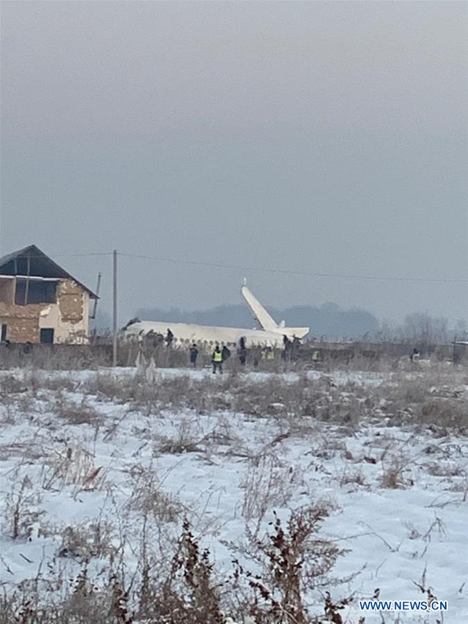 KAZAKHSTAN-NUR-SULTAN-PLANE-CRASH