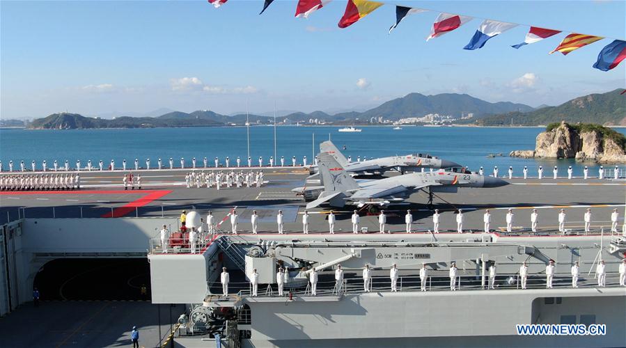 CHINA-HAINAN-SANYA-SHANDONG AIRCRAFT CARRIER (CN)