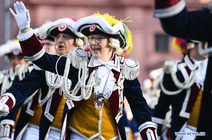 GERMANY-MAINZ-NEW YEAR-PARADE