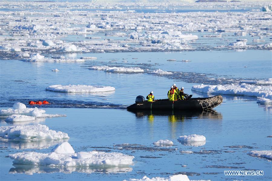 CHINA-XUELONG 2-ANTARCTIC EXPEDITION-COSMONAUTS SEA 