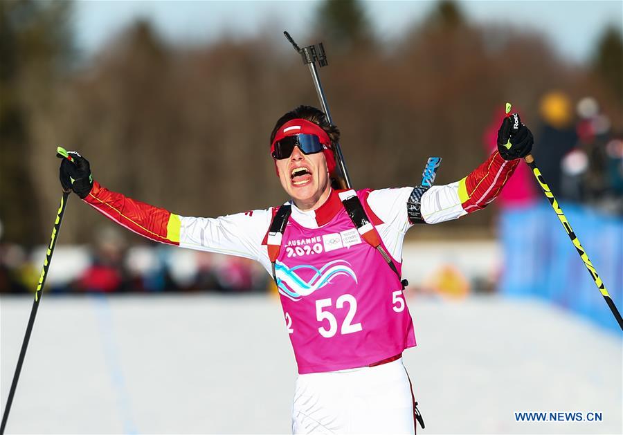 (SP)FRANCE-LES ROUSSES-WINTER YOG-BIATHLON-MEN'S 7.5KM SPRINT