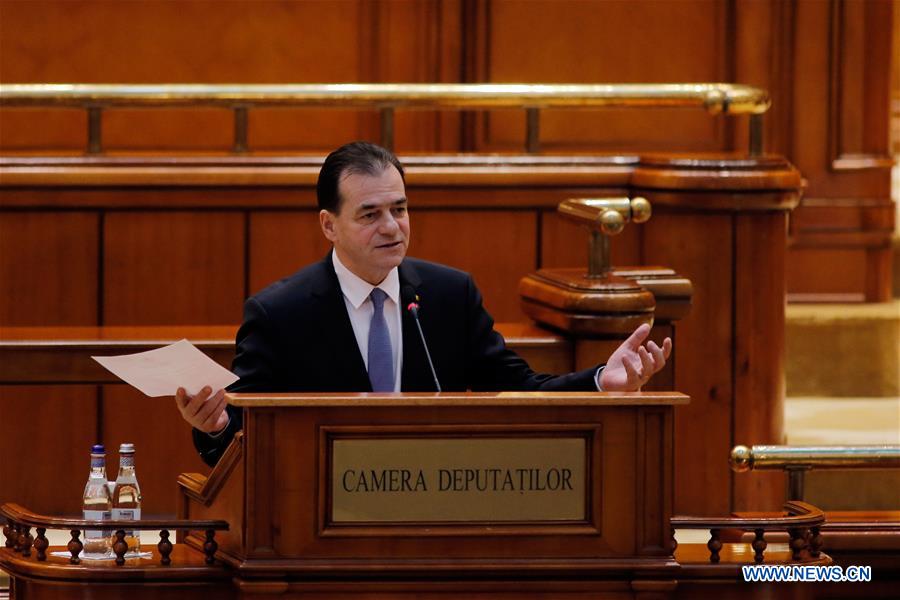 ROMANIA-BUCHAREST-GOVERNMENT-CENSURE MOTION