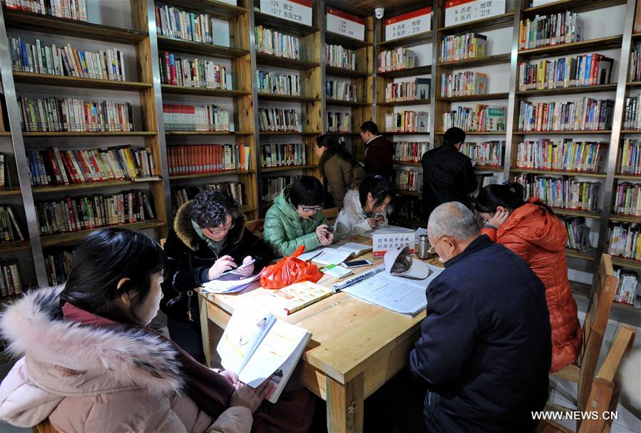 Seven community libraries have been set up here since 2016