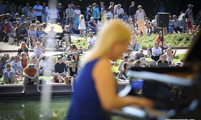 Chopin open-air concert held at Royal Lazienki Park in Warsaw