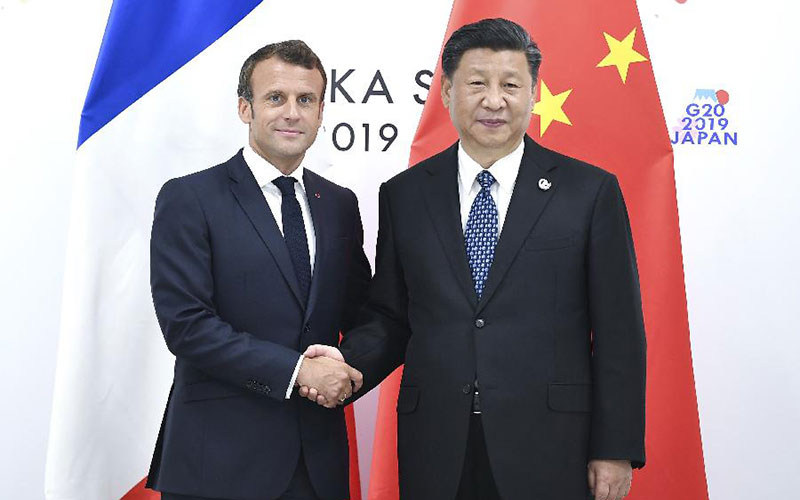 Xi urges China-France unity to defend multilateralism