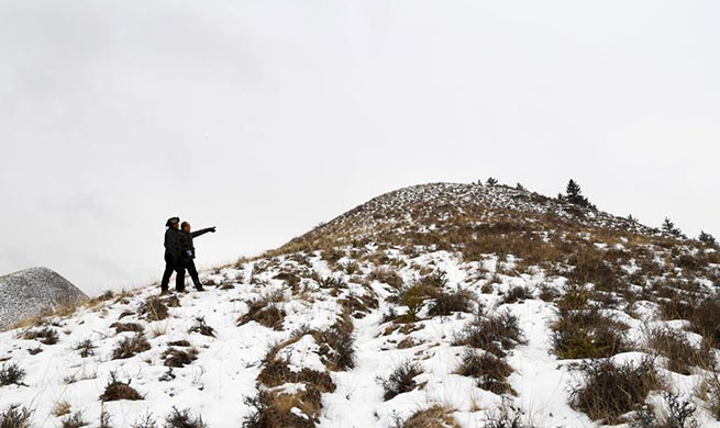 In pics: forest rangers in NW China's Gansu