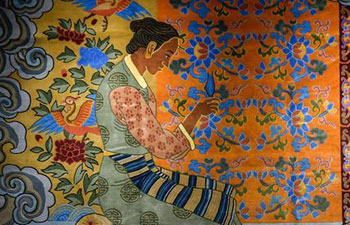 A glimpse of Tibetan carpet fair