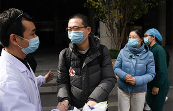 Pic story: member of fourth batch of medical team of Anhui