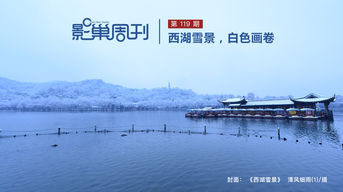 【影巢周刊】西湖雪景，白色畫卷