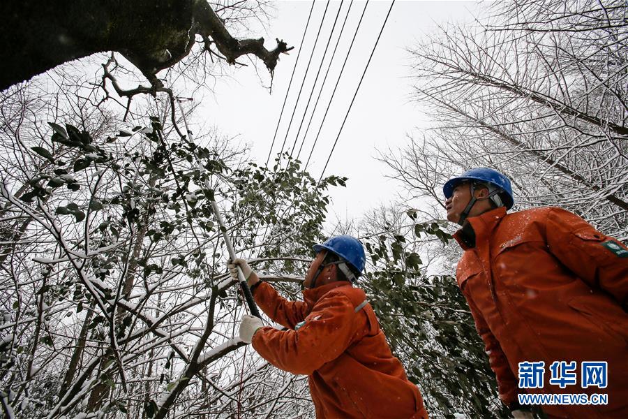 （新華全媒頭條）（8）雨雪冰凍中，他們奮力前行——基層黨員干群抗擊冰雪災害紀實