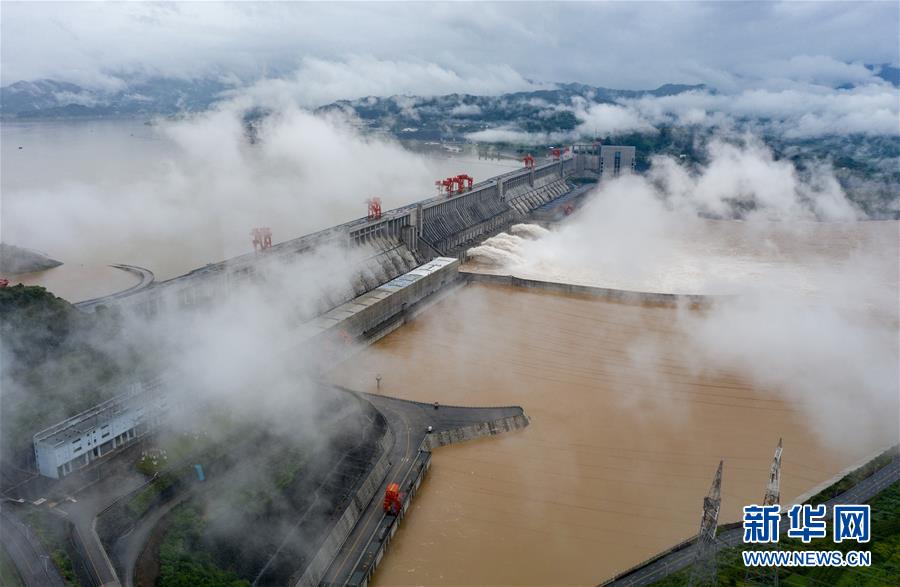 #（防汛抗洪）（1）今年入汛以來最大洪水抵達三峽 流量超6萬立方米/秒