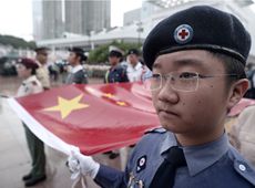 香港舉行活動(dòng)紀(jì)念抗戰(zhàn)勝利70周年