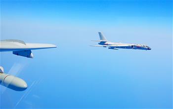 空軍多語種宣傳片《戰(zhàn)神繞島新航跡》向海內外發(fā)布