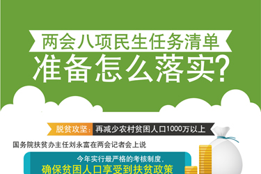 圖表：兩會八項民生任務清單準備怎么落實？